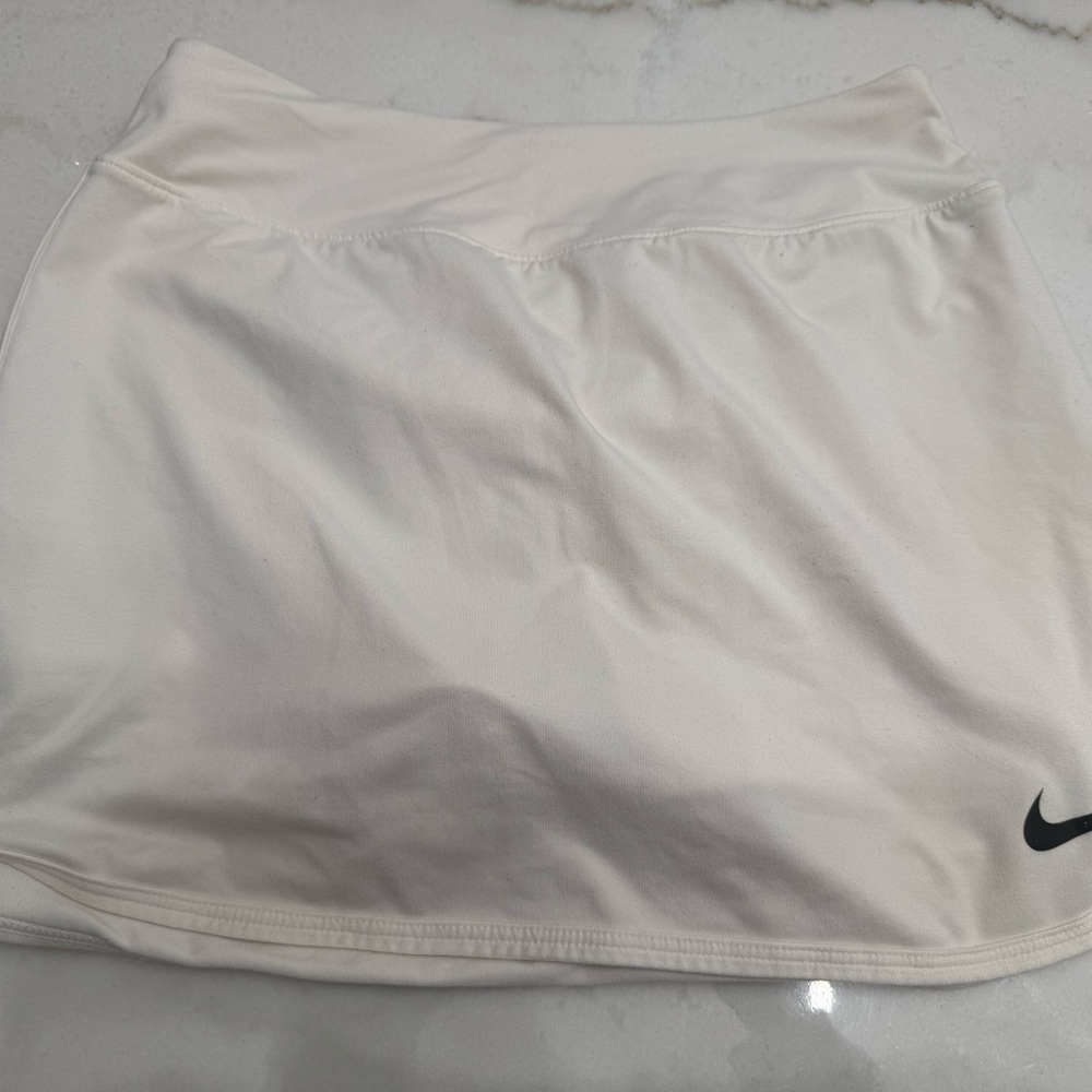 Nike White Skater Mini Skirt Athletic